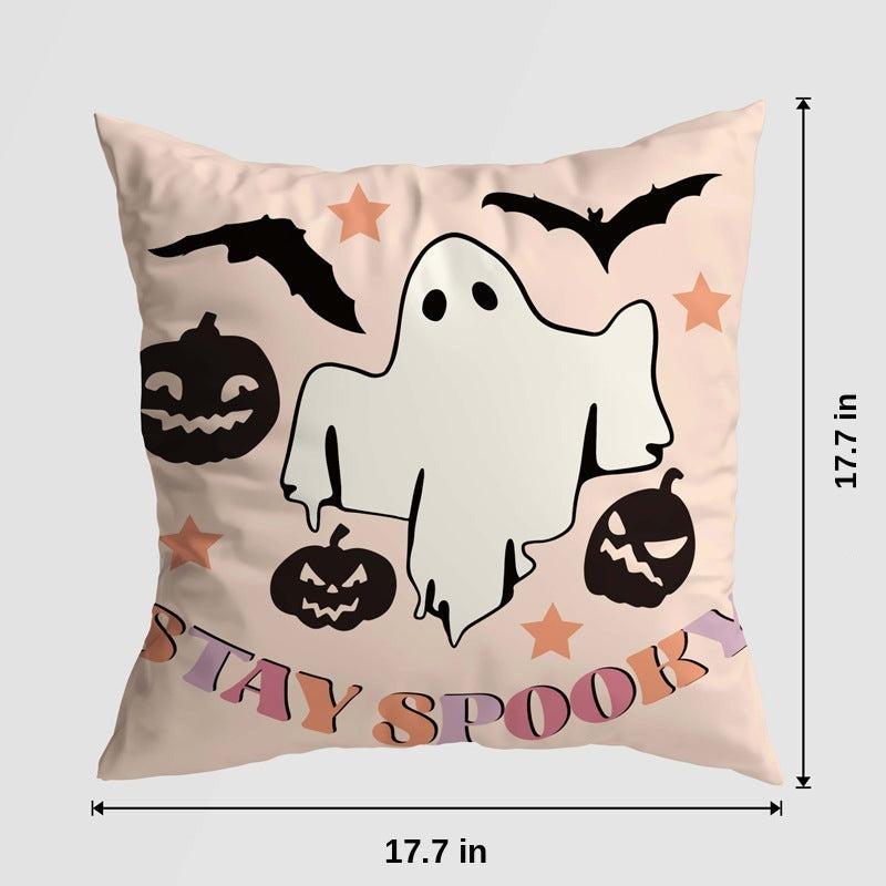 Pumpkin Castle Pillow Cover
