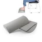 Ergonomic Half-Cylinder Foam Footrest