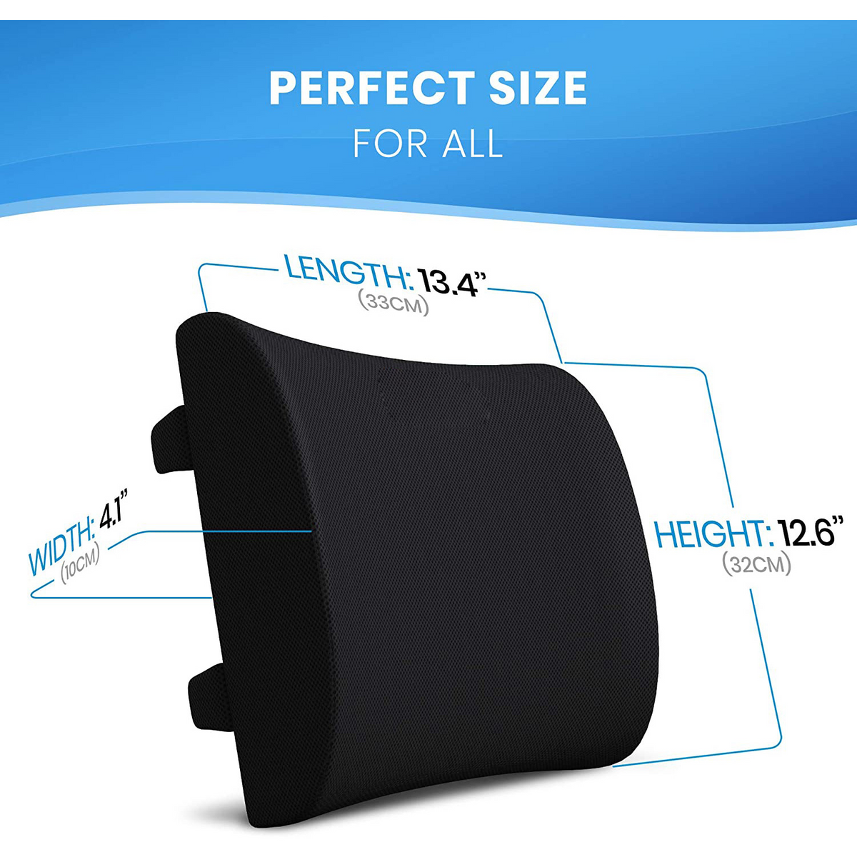 Memory Foam Lumbar Support Pillow