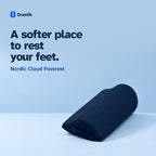 Nordic Cloud Footrest. A softer place to rest your feet.