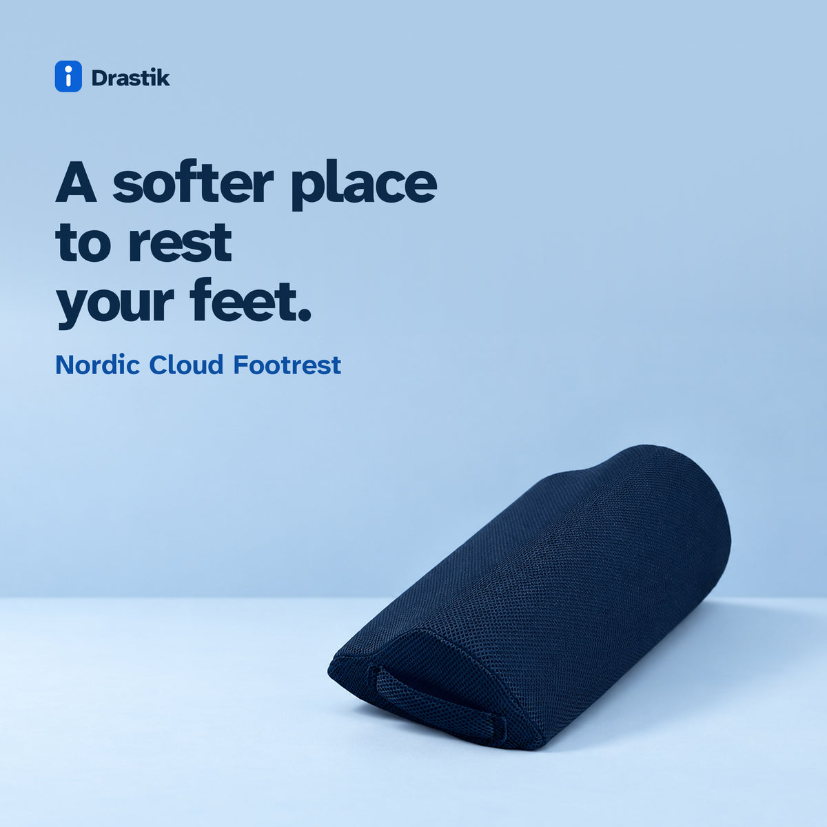 Nordic Cloud Footrest. A softer place to rest your feet.